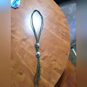 Double Bolo Necklace